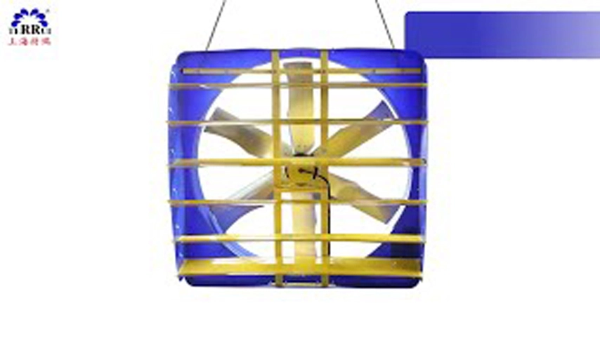 تصنيع مروحة صناعية عالية الجودة مروحة تبريد الدواجن والماشية مزرعة Terrui