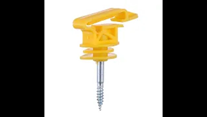 عازل شريط لولبي عالي الجودة عازل سياج كهربائي عوازل سياج مزرعة