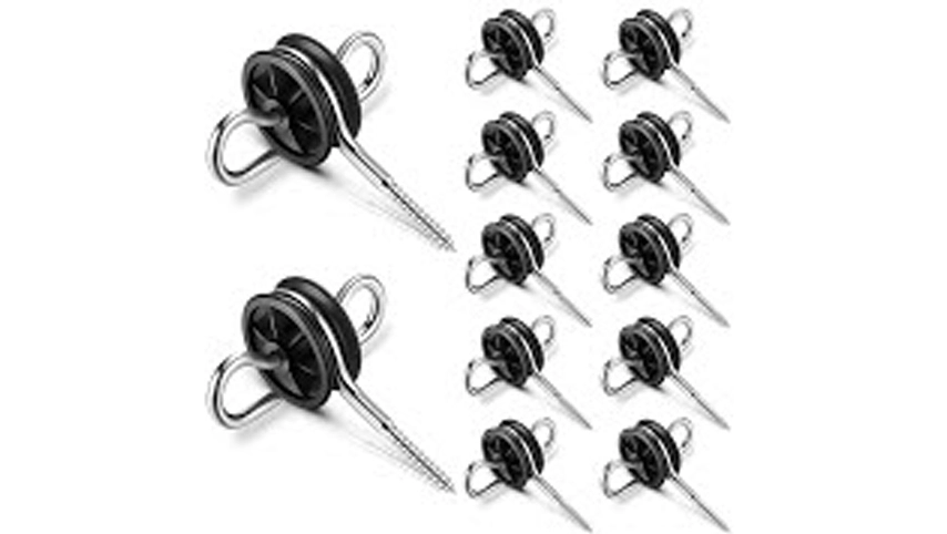 سياج كهربائي برغي في بوابة مرساة عازل اكسسوارات سياج المزرعة