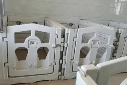 قلم العجل البلاستيك العجل القفص معدات الماشية-إيقاف واحد العرض