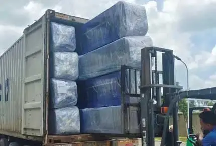 تيروي يسلم أحواض شرب الأبقار والمراوح الصناعية إلى عتبة داركم