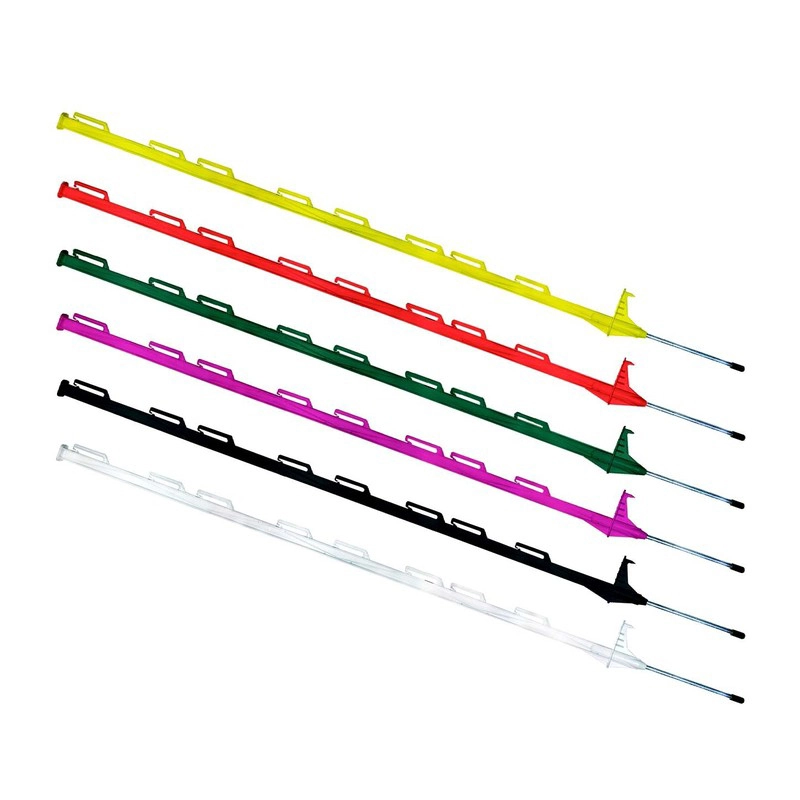 خطوة بلاستيكية في أعمدة السياج