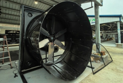 مروحة عادم 98 Terrui الجديدة: ثورة في التهوية الصناعية